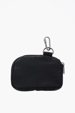 Pouch a tinta unita con chiusura zip
