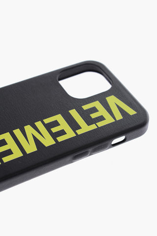Leather 12 Pro Iphone Case with Maxi Logo
