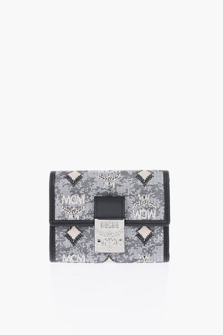Mini Portafoglio in tessuto jacquard