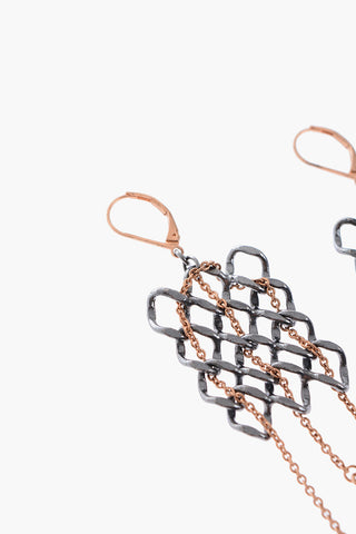 Chain PULSAR WIDE Earrings