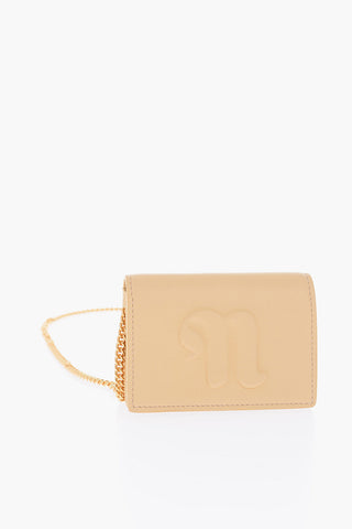 chain Shoulder Strap Faux Leather KINGSLEY Mini Card Holder
