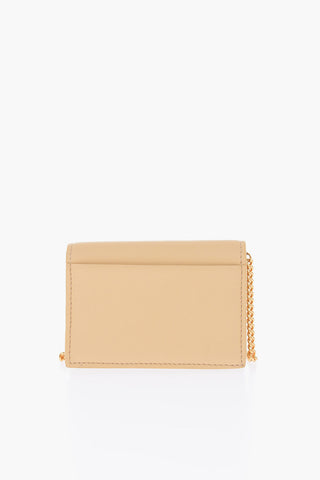 chain Shoulder Strap Faux Leather KINGSLEY Mini Card Holder