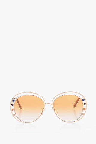 round frame gradient lenses DELILAH sunglasses
