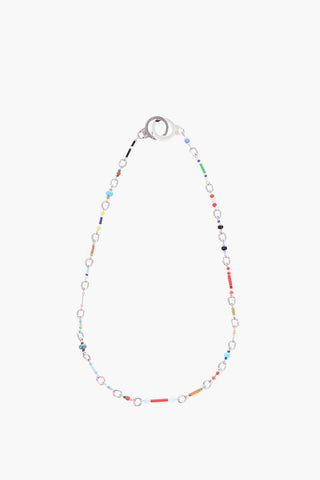 Necklace with Colored Beads