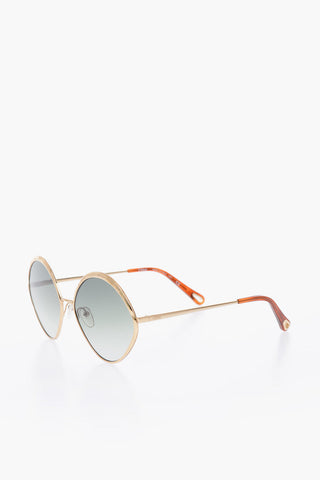 diamond-shaped metal DANI sunglasses