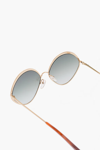 diamond-shaped metal DANI sunglasses