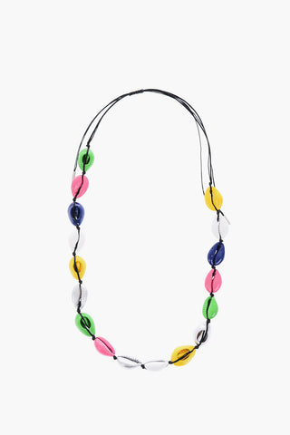 Necklace with Colored Shells