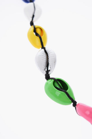 Necklace with Colored Shells