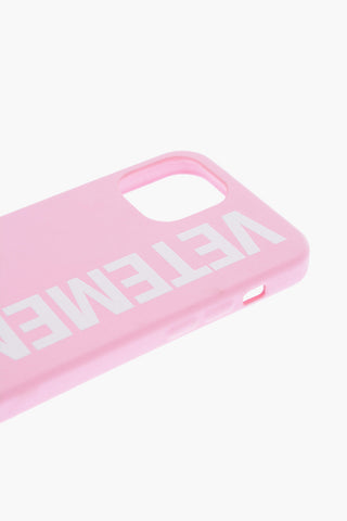 Leather 12 Pro Iphone Case with Maxi Logo