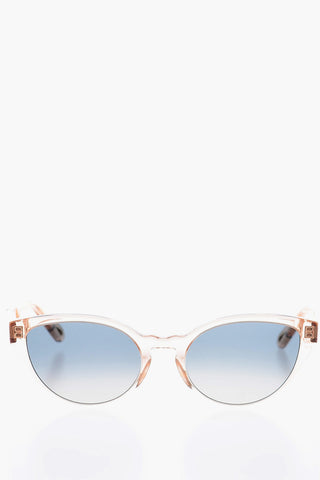 Cat Eye Sunglasses with Golden Details