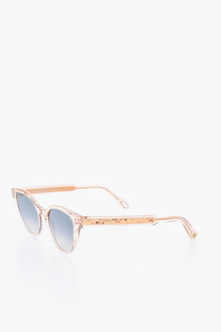 Cat Eye Sunglasses with Golden Details