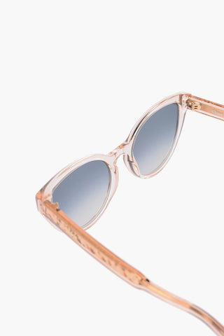 Cat Eye Sunglasses with Golden Details