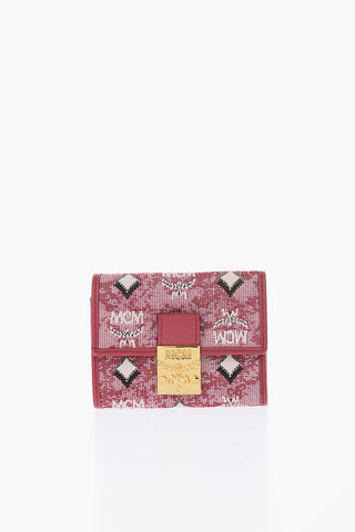 jacquard mini wallet