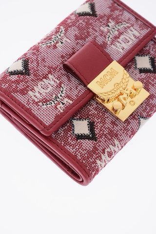 jacquard mini wallet