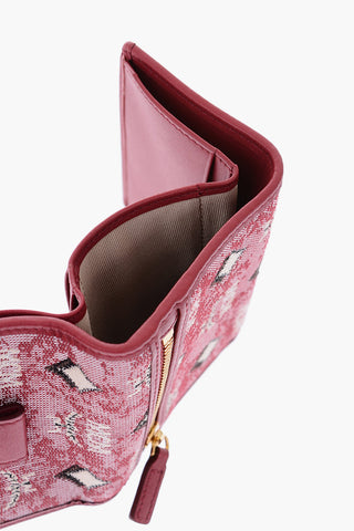 jacquard mini wallet