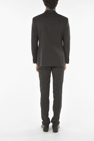 virgin wool MANTUA notch lapel 2-button suit drop 6R
