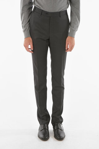 virgin wool MANTUA notch lapel 2-button suit drop 6R