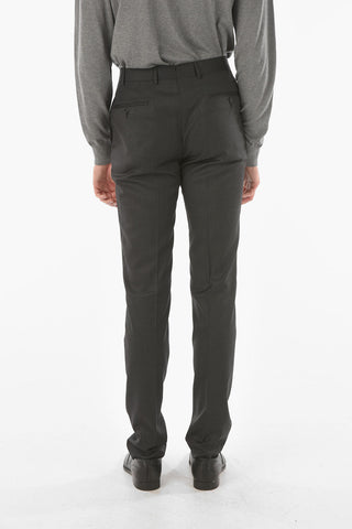 virgin wool MANTUA notch lapel 2-button suit drop 6R