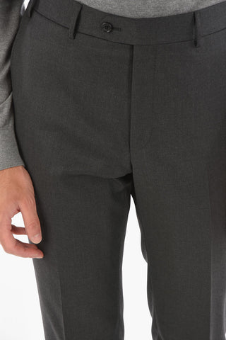 virgin wool MANTUA notch lapel 2-button suit drop 6R