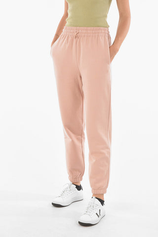 Joggers CARMEN in cotone garzato a 2 tasche