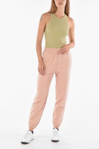 Joggers CARMEN in cotone garzato a 2 tasche