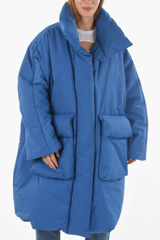 Magnetic Pocket W-THEA Oversized Padded Jacket