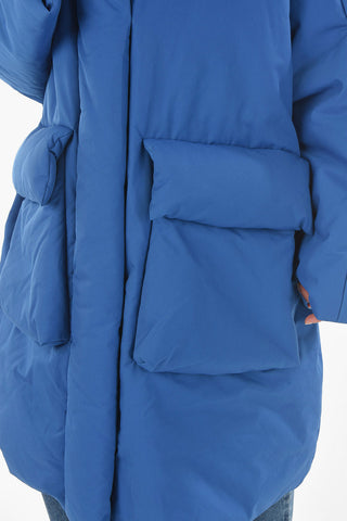 Magnetic Pocket W-THEA Oversized Padded Jacket