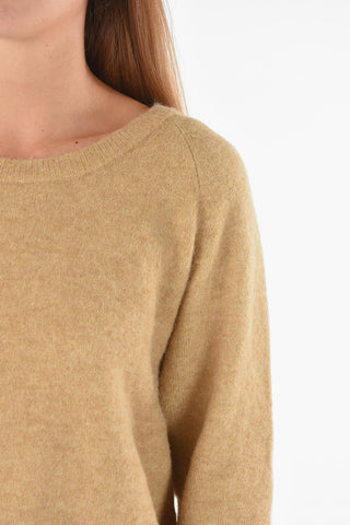 solid color NOR O-N crew-neck sweater