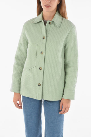 Quilted EMBER Overshirt with Breast Pocket