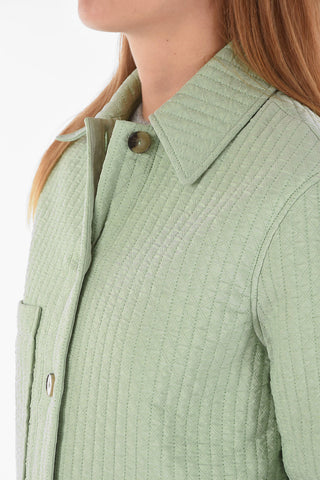 Quilted EMBER Overshirt with Breast Pocket