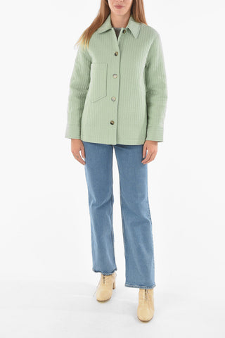 Quilted EMBER Overshirt with Breast Pocket