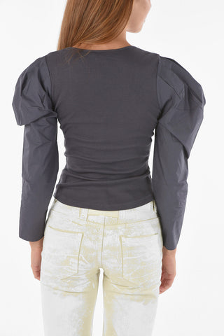 Blusa JOANNE con manica bombata