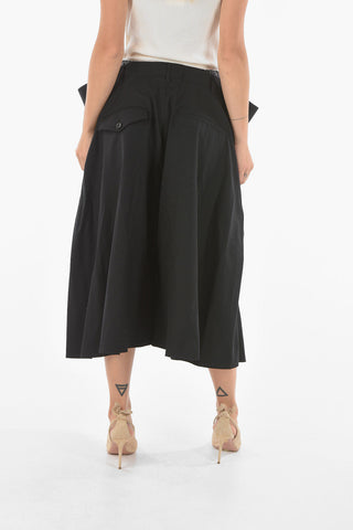 NOIR KEI NINOMIYA wool oversized gaucho shorts