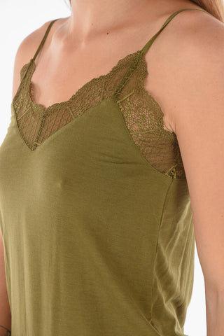 Adjustable Strap Laces Details LINDA top