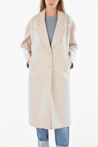COUTURE EST.1978 LUXURY Cappotto ICONIC PLEIN con Maxi Logo Ricamato