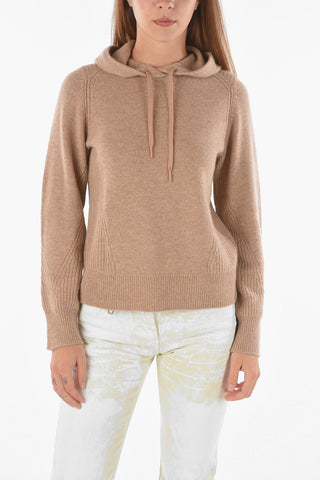 Maglia in Cashmere con Cappuccio
