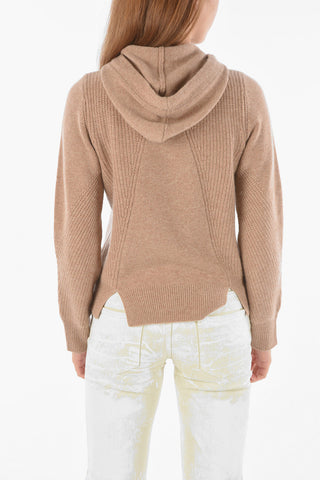 Maglia in Cashmere con Cappuccio