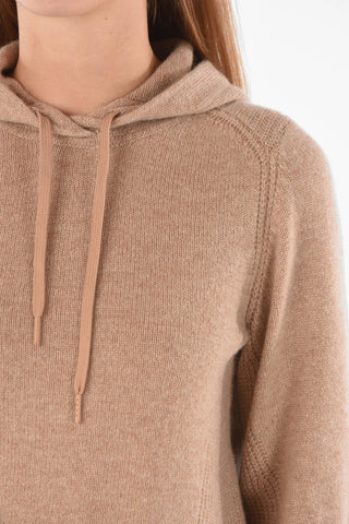 Maglia in Cashmere con Cappuccio