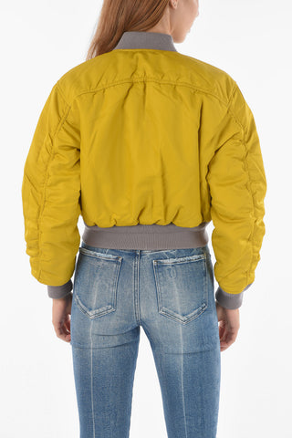 Hidden Zip G-ALMA Reversible Bomber Jacket