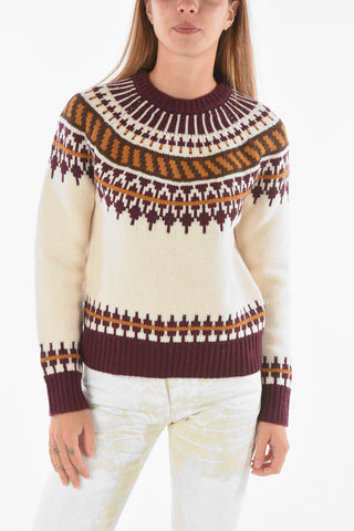 Fairisle Patterned Crew-Neck Sweater