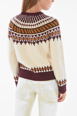 Fairisle Patterned Crew-Neck Sweater