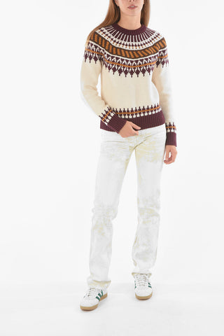 Fairisle Patterned Crew-Neck Sweater