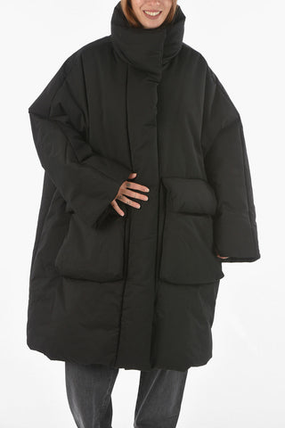 Magnetic Pocket W-THEA Oversized Padded Jacket