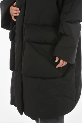Magnetic Pocket W-THEA Oversized Padded Jacket
