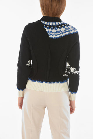 JUN TAKAHASH wool crew-neck sweater