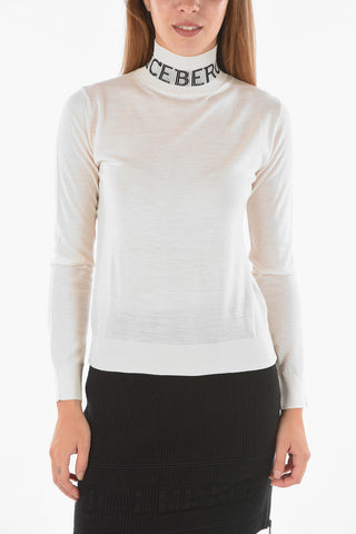 turtle-neck virgin wool sweater
