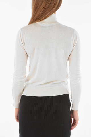 turtle-neck virgin wool sweater