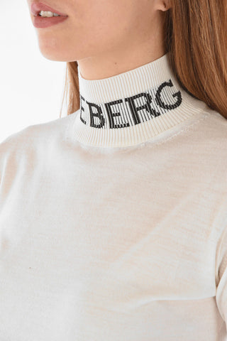 turtle-neck virgin wool sweater