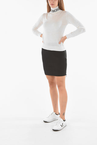 turtle-neck virgin wool sweater