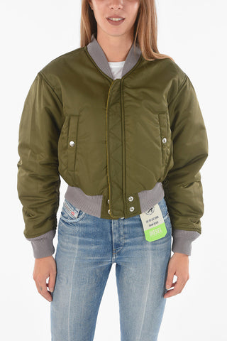 Bomber Reversibile G-ALMA con Zip Nascosta